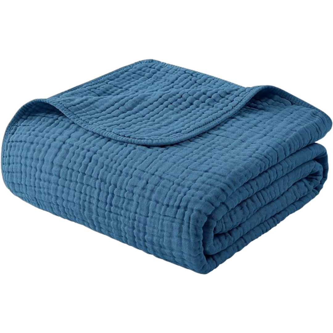 Norla — Lightweight 100% Cotton Blanket for All-Season Comfort