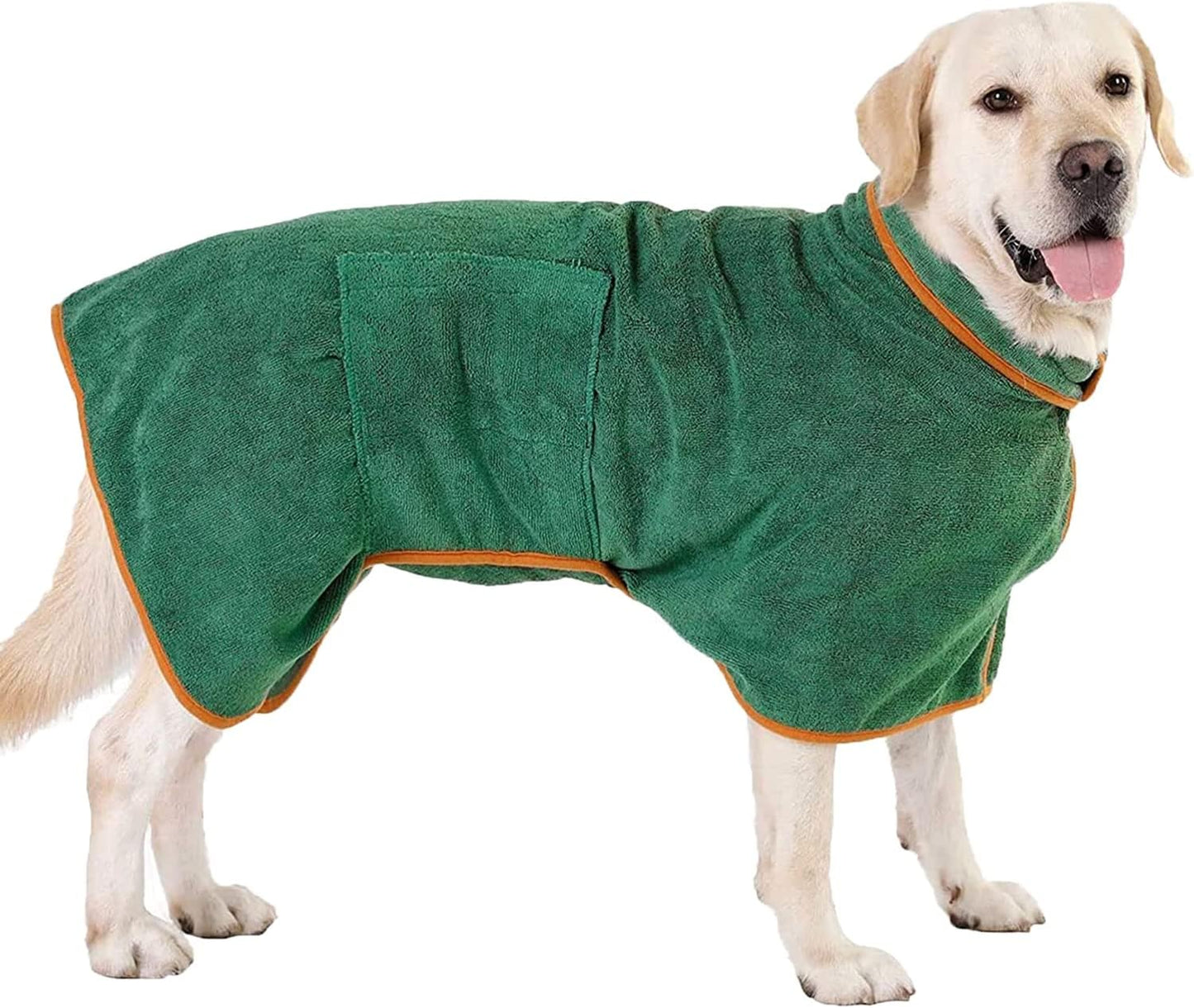 TorrentWrap™ Ultra-Absorberende Huisdierbadjas — Wikkel Je Huisdier in Snel Droog Comfort en Gezellige Warmte