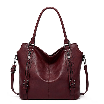 Textured PU Leather Tote™ — Chame Atenção com Estilo Sem Esforço e Confiança Inabalável