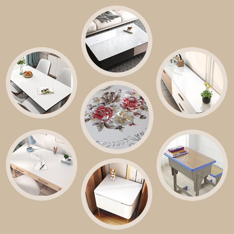 FloraGuard Tablecover™ — Forvandle Plassen Din med Livlig, Sølvsikker Eleganse