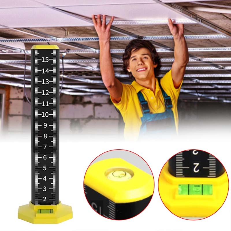Norla HeightMark — Magnetic Level Gauge Ruler for Precise Tiling
