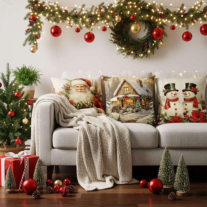 HolidayGlow Pillow Covers™ — Wrap Your Home in Cozy, Festive Magic That Lasts Season After Season