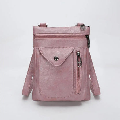Nola Vintage Crossbody Bag — Kompakte Designer-Umhängetasche mit verstellbarem Riemen