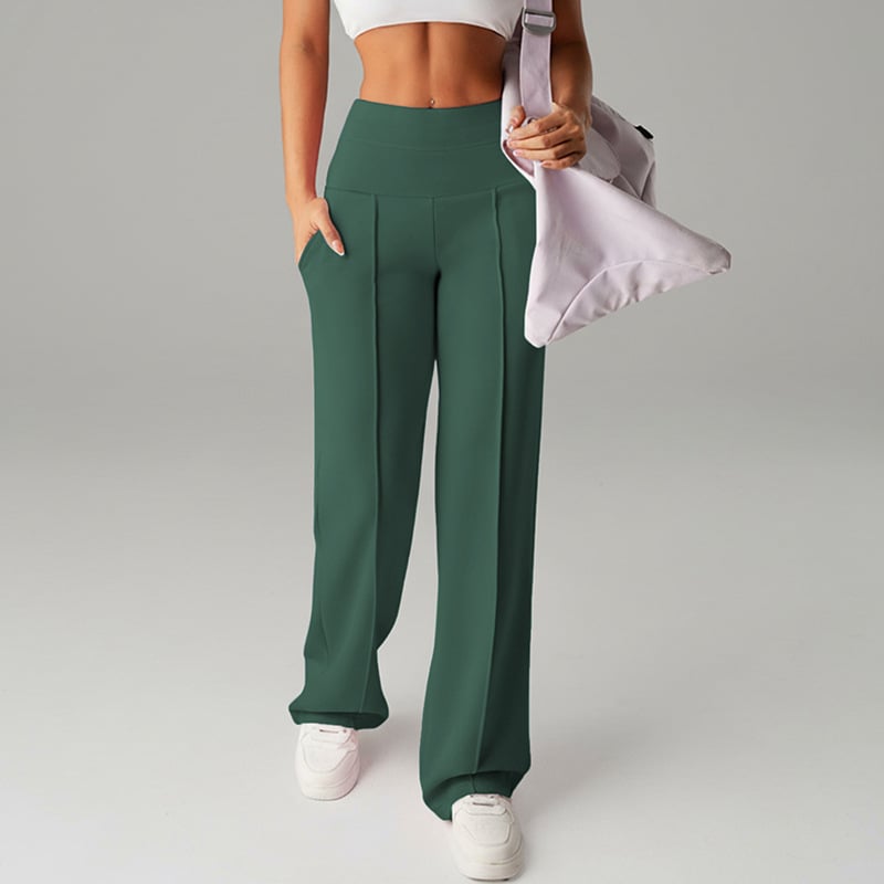 💗LETZTER TAG VERKAUF 50% RABATT⚡50K+ VERKAUFT💕Vionex Damen Schlichte Lockere Gerade Hose