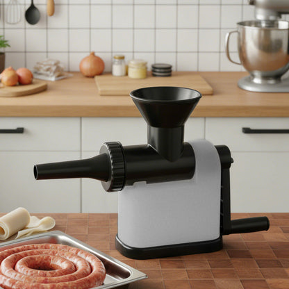 🔥 Heißer Verkauf 50% RABATT 🔥Veltrino Wurstfüllmaschine mit 3 Düsen