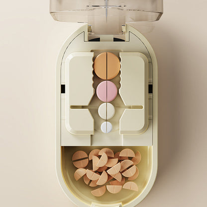 Virosa Pill Cutter — Compact Precise Tablet Splitter with Storage Compartment