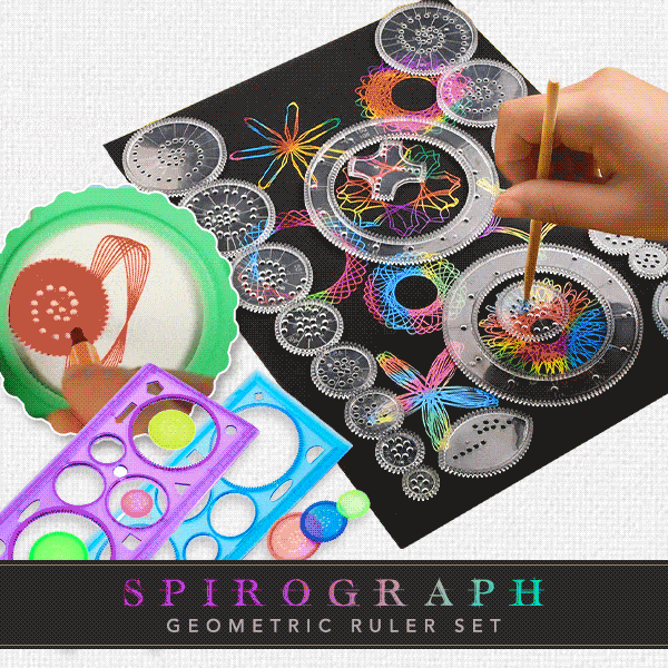 Nexara Spirograaf Geometrische Liniaal Set