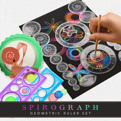 Nexara Spirograaf Geometrische Liniaal Set