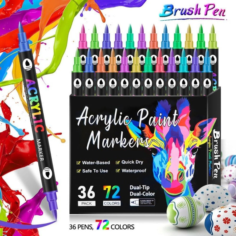 ColorBurst Markers™ — Stimulez votre imagination avec une précision vibrante et inarrêtable