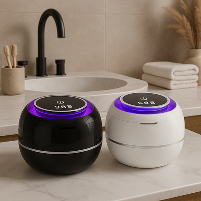 CleanoWave Pod — Ultrasonic Retainer Cleaner with UV-C Light