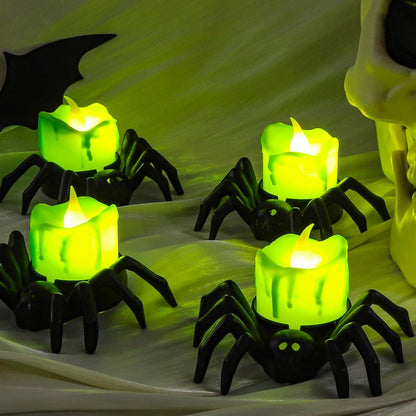 Shadow-Casting Spider Lights™ — Create a Safe, Irresistible Halloween Glow That Haunts Every Corner