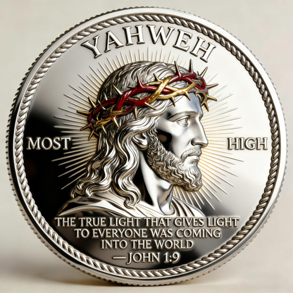 Sacred Light Coin™ — Acenda Sua Fé e Carregue Força Divina Onde Quer Que Vá