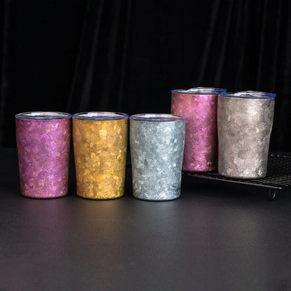 Ardentis — Titanium Double-Wall Insulated Cup with Spill-Resistant Lid