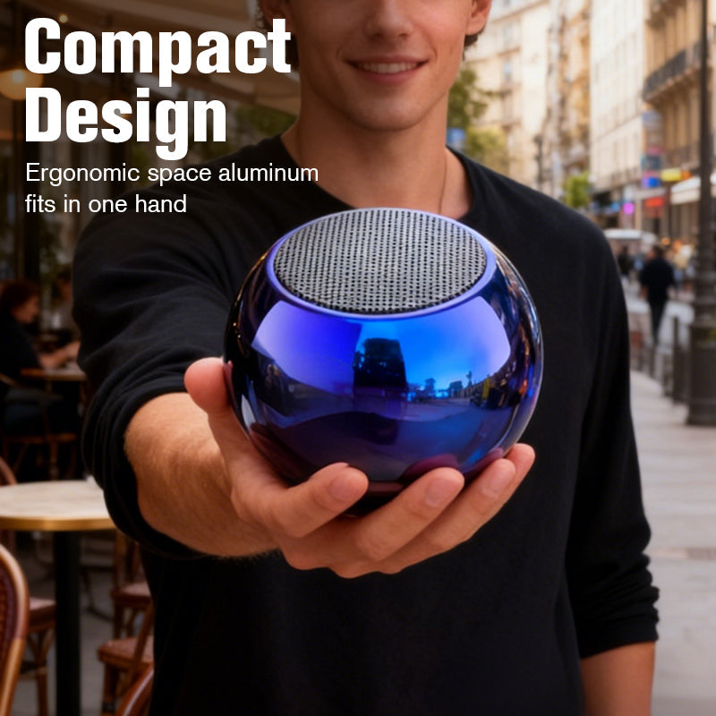Vireli Mini — Kannettava Bluetooth-kaiutin 360° Hi-Fi Äänellä