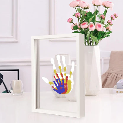 Zestaw Lunova Family Handprint — Nietoksyczny zestaw akrylowy dla 8 osób