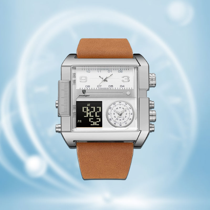 TyphoChron™ Dual Display — Beherrsche jeden Moment mit unerschütterlicher Präzision und Power