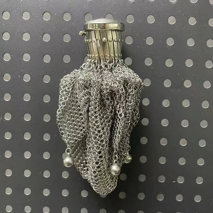 Norla — Handmade Chain Mail Coin Purse with Vintage 1920s Style