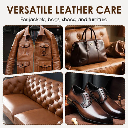 Leather Hero™ — Ravivez le cuir décoloré avec une douceur jeune et un pouvoir protecteur