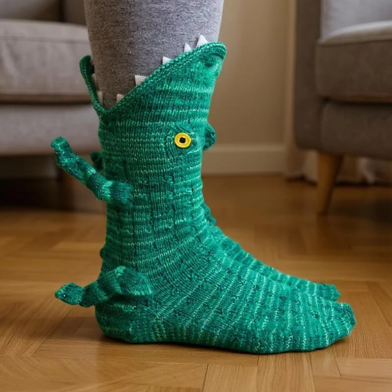 Faelina — Chaussettes en coton 3D animaux douillettes avec confort respirant