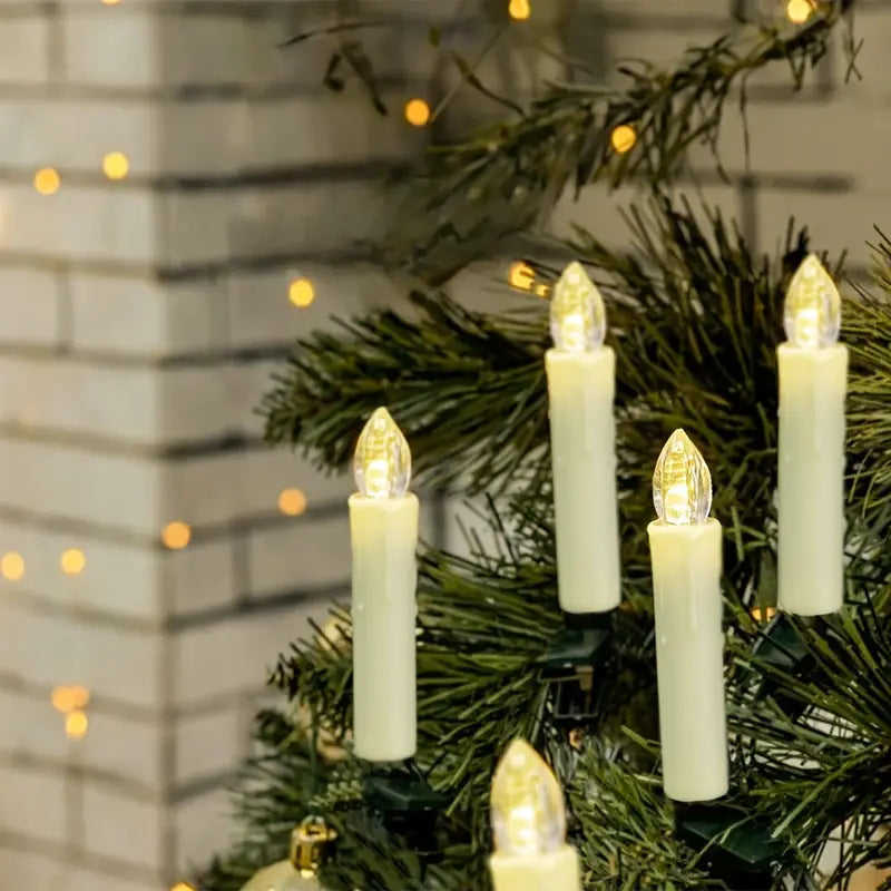 Flameless LED Candles 10 PACK™ — Creëer Direct Gezellige, Vuurvrije Magie