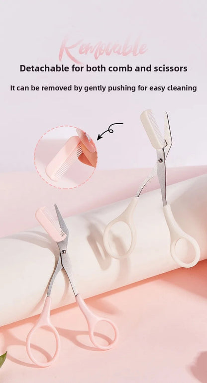 Liora — Ensemble de 3 taille-sourcils en acier inoxydable pour un toilettage précis