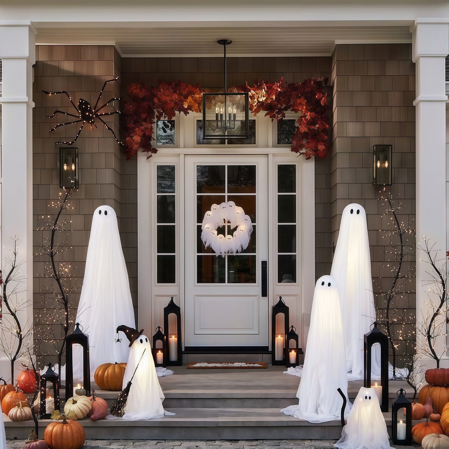 SpookyGlow Wreath™ — Light Up Your Halloween with Effortless Eerie Charm