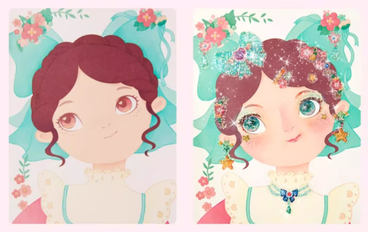 Liora — Kids 3-in-1 Princess Dress Up and Make Up Game Set