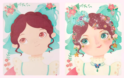 Liora — Kids 3-in-1 Princess Dress Up and Make Up Game Set