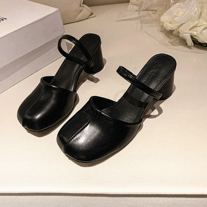 Bold Mid-Height Mules™ — Command Every Room with All-Day Confidence and Unmatched Comfort