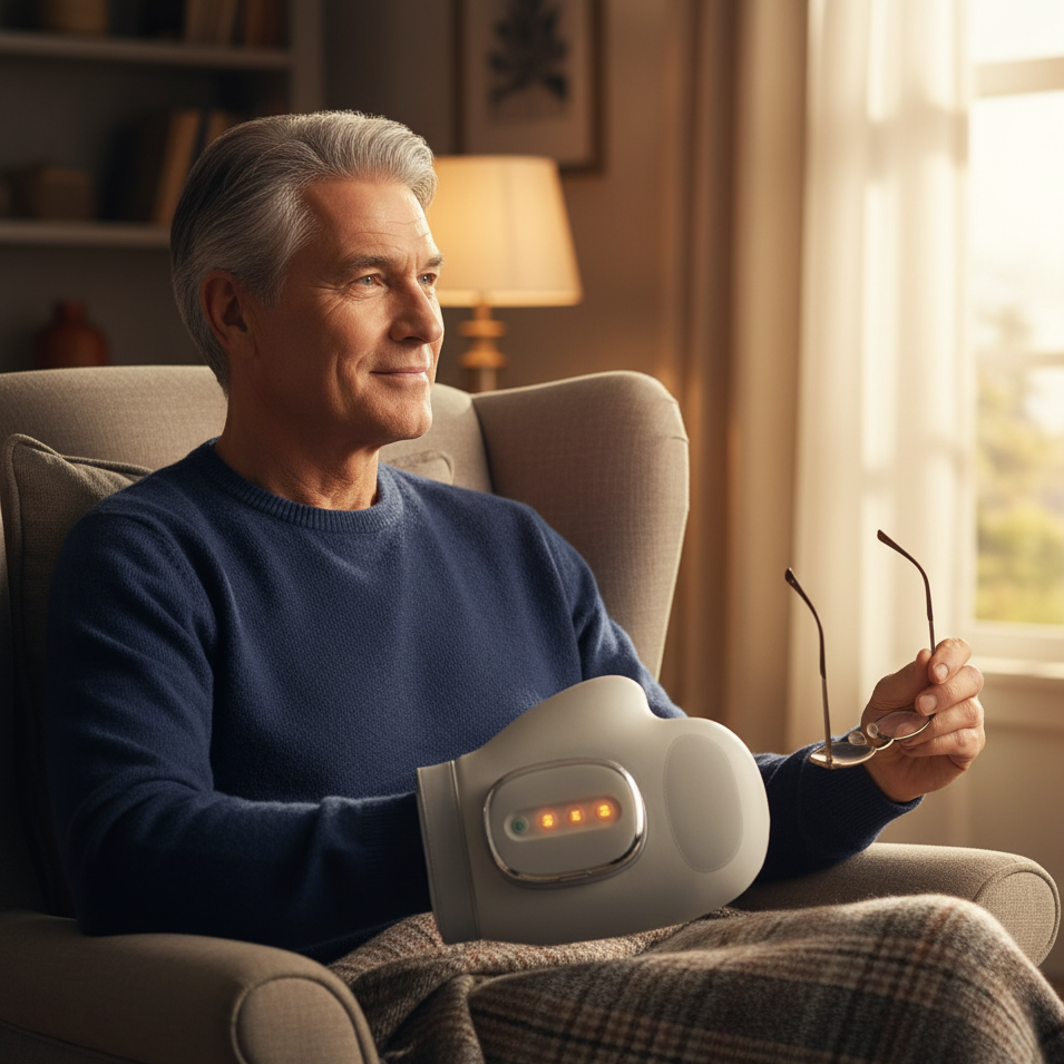 FlexiThera™ — Intelligenter Hand-Kompressionsmassager für Schmerzlinderung & Mobilitätssteigerung