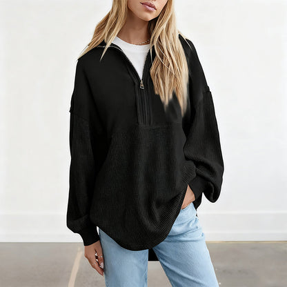 Half-Zip Sweatshirt™ — どこへ行っても比類なき快適さと簡単スタイルに包まれる
