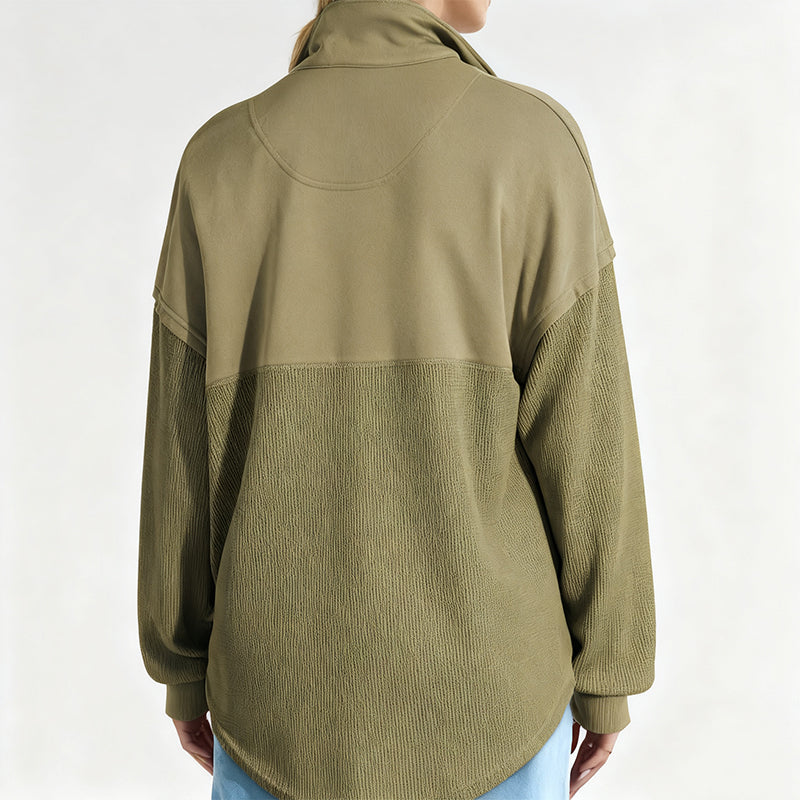 Half-Zip Sweatshirt™ — どこへ行っても比類なき快適さと簡単スタイルに包まれる