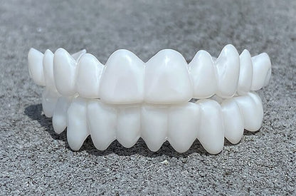 100% Adjustable Whitening Fake Invisible Holeless Braces