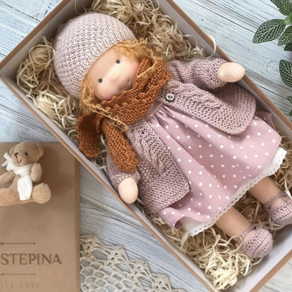 Best Gift for Kids-Handmade Waldorf Doll