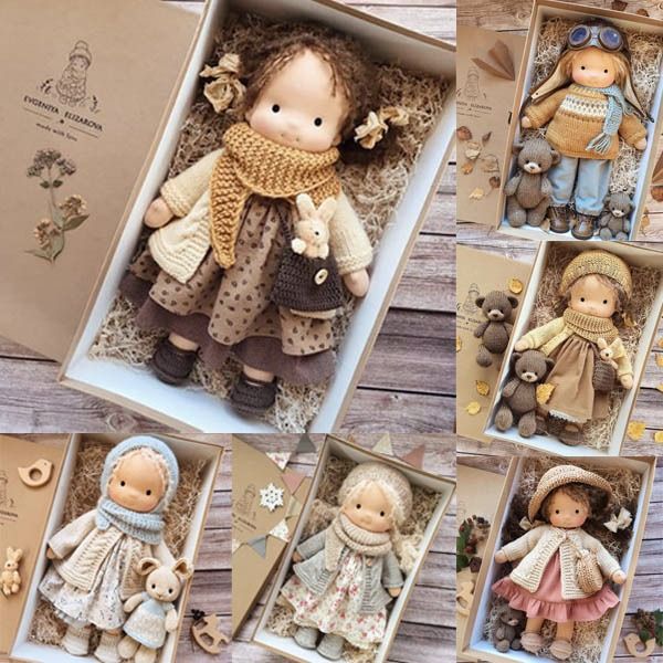 Best Gift for Kids-Handmade Waldorf Doll