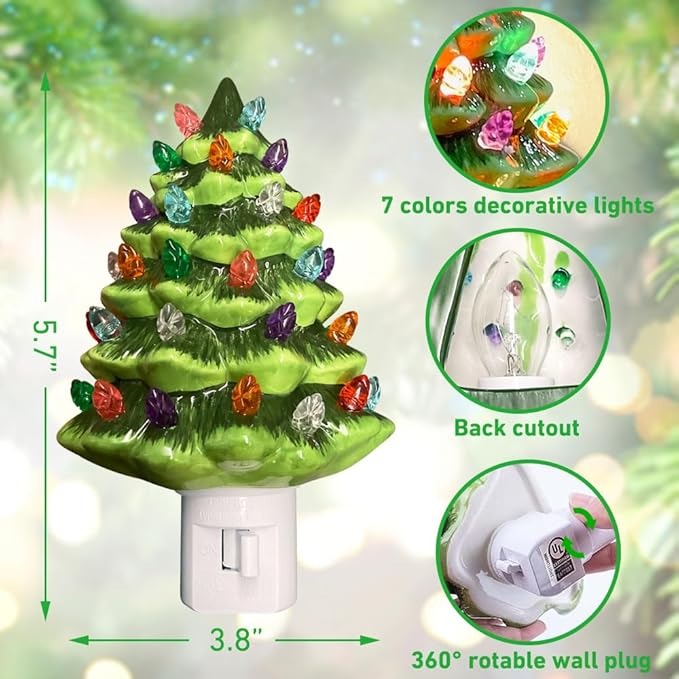 Christmas Tree Night Light 12$ TODAY ONLY