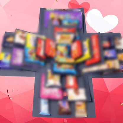 Liora — Personalisierte DIY-Explosions-Geschenkbox mit mehreren Taschen