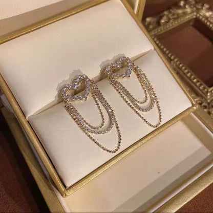 Zylox - Limited time offer🔥Love Tassel Multi-layer Chain Hot-selling Earrings