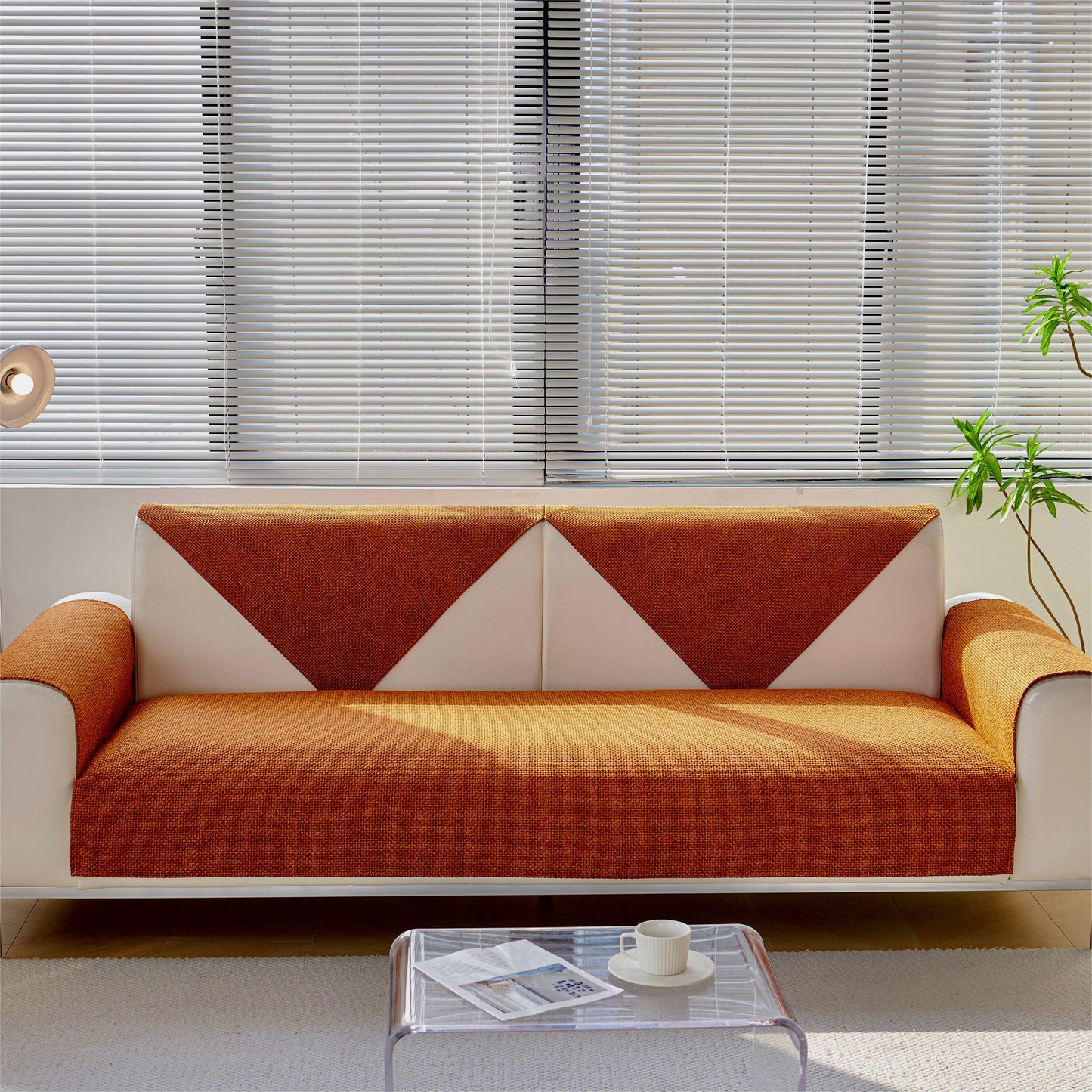 GLIZM Sofa Cover™ — Wrinkle-Free Comfort That Clings So You Can Relax in Style