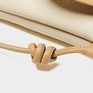 Geantă mini crossbody Elera pentru femei — Geantă de telefon din piele naturală cu design cu iepure