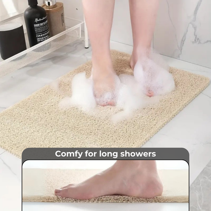 SlipGuard™ — Feel Secure and Plush Every Step in Your Shower