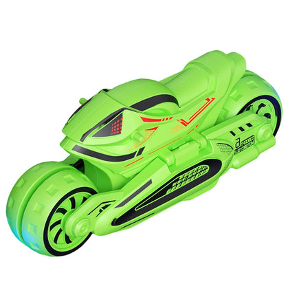 Rallyon Racer — Transforming Motorcycle Toy with Inertial Drive for Kids