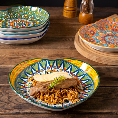Mirelle Deep Plates™ — Accendi ogni pasto con colori vivaci e stile senza macchie