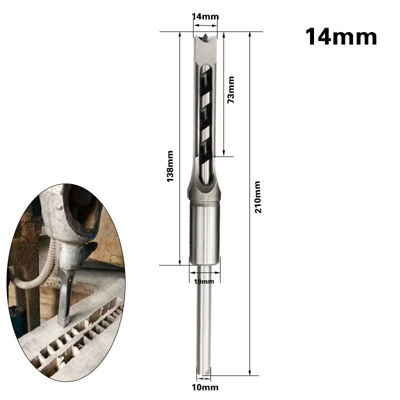 Woodworking square head wood chisel