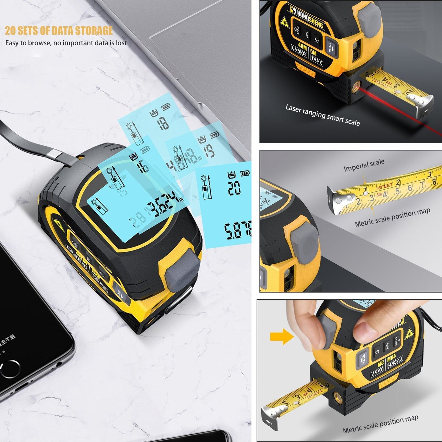MeasureMaster™ — Beheers Elk Project met Laserheldere Precisie en Onwankelbaar Vertrouwen
