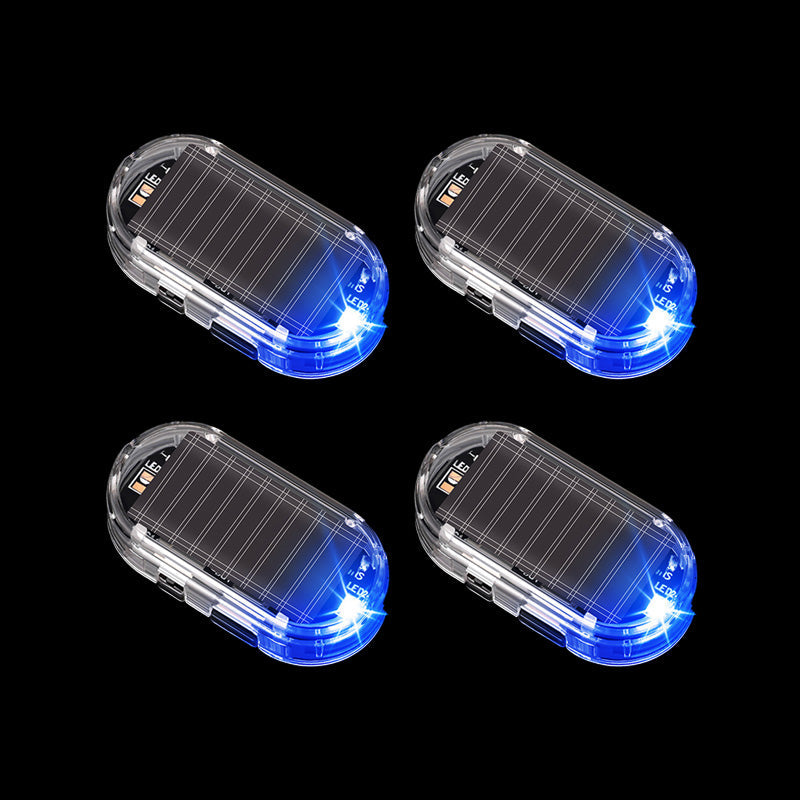 Zyntrex Lumină de Avertizare Auto Solară Anti-Furt