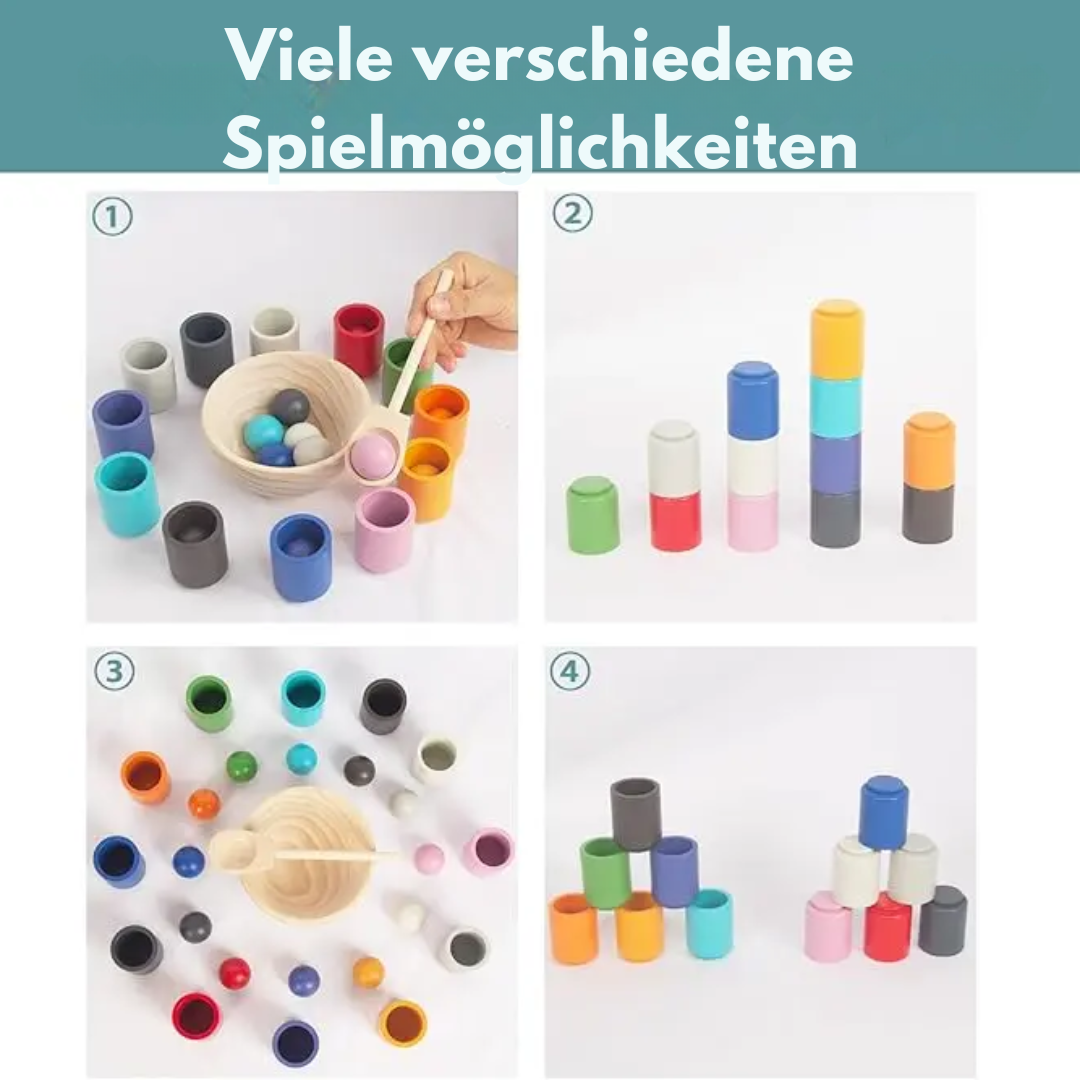 Vibrant Stacking Cups™ — Entfache sofort die Konzentration und Fantasie deines Kindes