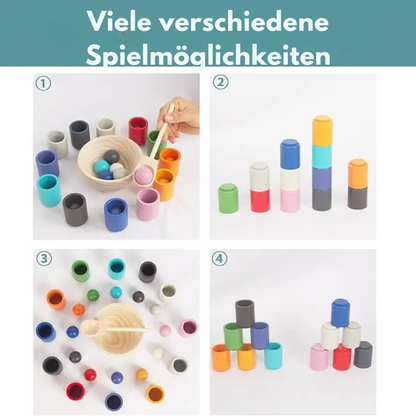Vibrant Stacking Cups™ — Entfache sofort die Konzentration und Fantasie deines Kindes