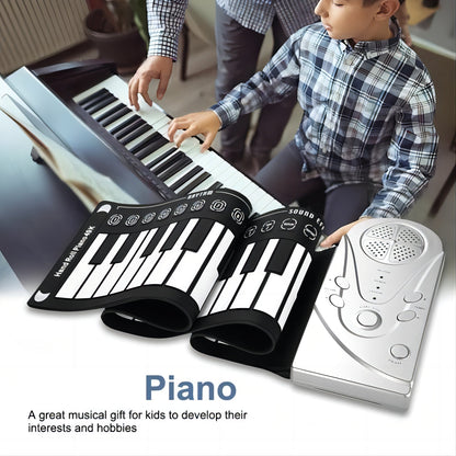 Fold-Up Keyboard™ — Tænd Din Frihed til at Skabe Episk Musik Overalt