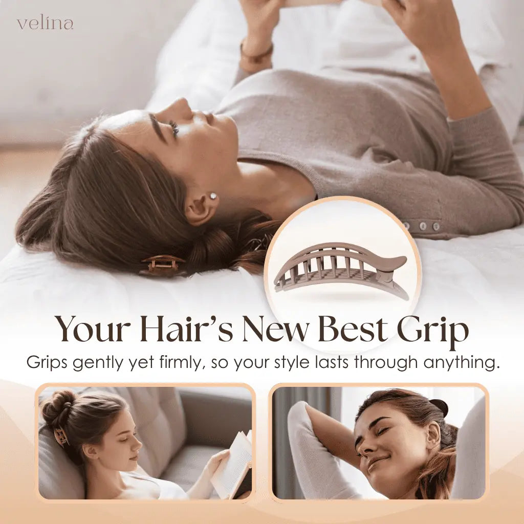 VelvetClasp™ — Experience All-Day Luxury Hold Without a Single Pinch